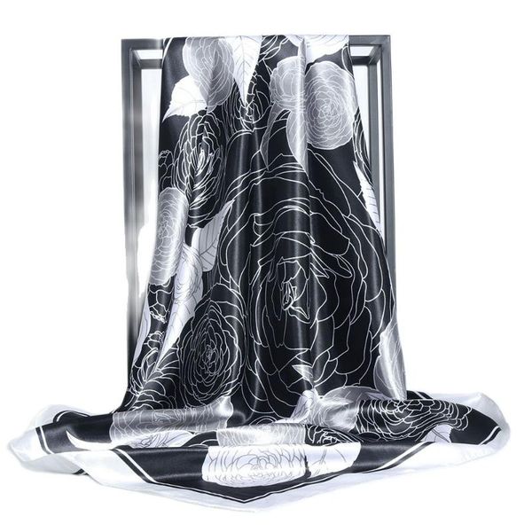 scarves head scarf headwraps for women love rose flower print foulard satin silk bandana cheveux neckerchief hijab hair, Blue;gray
scarves head scarf headwraps for women love rose flower print foulard satin silk bandana cheveux neckerchief hijab hair, Blue;gray