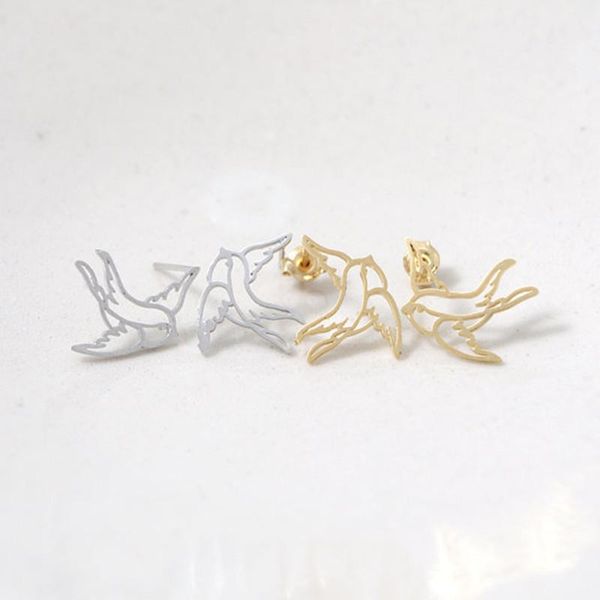 stud earring women bird earrings woman geometric ladies fashion swallow jewelry lady korean silver color trendy alloy kolczyki, Golden;silver
stud earring women bird earrings woman geometric ladies fashion swallow jewelry lady korean silver color trendy alloy kolczyki, Golden;silver