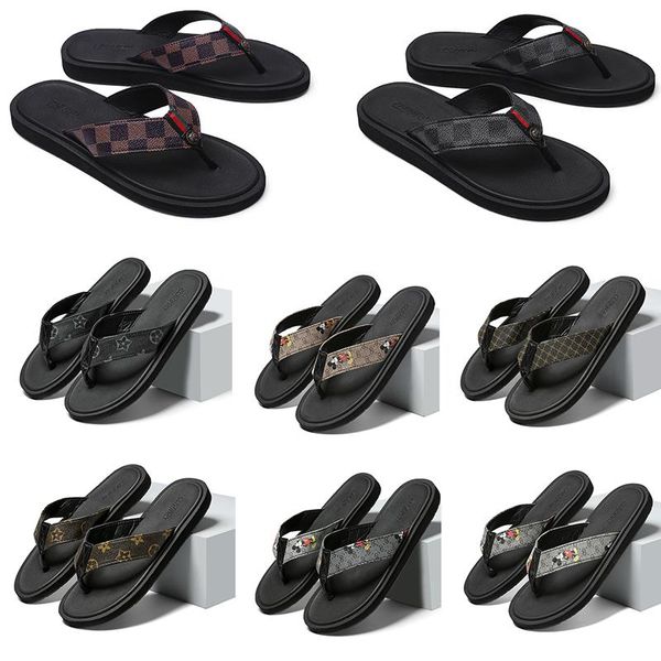 luxury printed designer slippers mens comfort rubber slides sandals with grid pattern flower outdoor beach casual flip flops size 39-46, Black
luxury printed designer slippers mens comfort rubber slides sandals with grid pattern flower outdoor beach casual flip flops size 39-46, Black