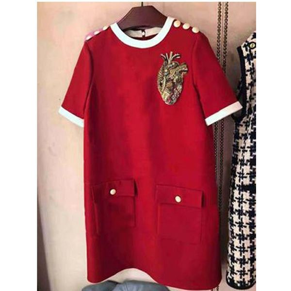 summer women loose womens dress red short sleeve o neck mini fashion party brand designer plus size clothes xxl, Black;gray
summer women loose womens dress red short sleeve o neck mini fashion party brand designer plus size clothes xxl, Black;gray