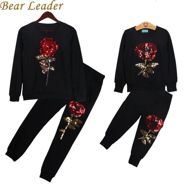 family matching outfits bear leader new winter style mother and daughter long sleeve rose floral sweatshirt+pants 2pcs suit r9th, Blue
family matching outfits bear leader new winter style mother and daughter long sleeve rose floral sweatshirt+pants 2pcs suit r9th, Blue