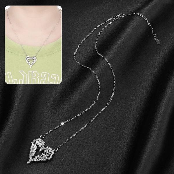chains wedding sense of luxury diamond full necklace clavicle chain pendant accessories, Silver
chains wedding sense of luxury diamond full necklace clavicle chain pendant accessories, Silver