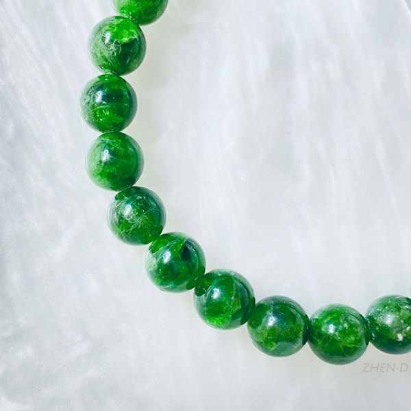 beaded, strands zhen-d jewelry natural diopside alalite gemstone green crystal round beads bracelet gorgeous gift for man woman, Black
beaded, strands zhen-d jewelry natural diopside alalite gemstone green crystal round beads bracelet gorgeous gift for man woman, Black