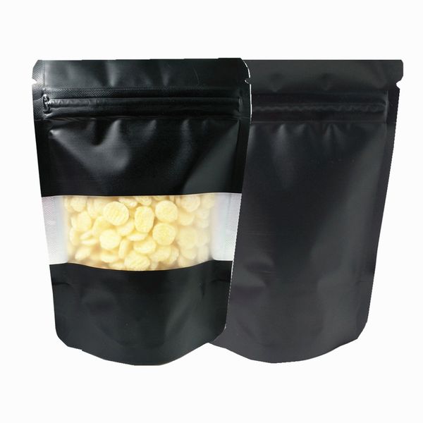 stand up aluminum zipper seal bag matte clear plastic window black zip mylar foil package bag doypack coffee snacks tea storage
stand up aluminum zipper seal bag matte clear plastic window black zip mylar foil package bag doypack coffee snacks tea storage