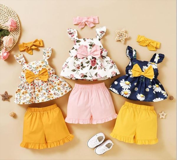baby summer clothes sets toddler kids girls floral t shirts shorts pants outfits blue 1 4 years, White
baby summer clothes sets toddler kids girls floral t shirts shorts pants outfits blue 1 4 years, White