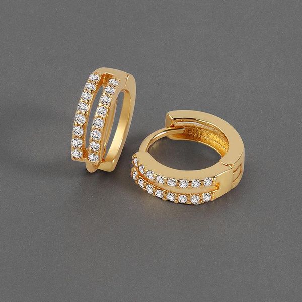 hoop & huggie binmonray 925 sterling silver double row zircon ear buckle for women korean fashion luxury delicate earring 2021 trend jewelle, Golden;silver
hoop & huggie binmonray 925 sterling silver double row zircon ear buckle for women korean fashion luxury delicate earring 2021 trend jewelle, Golden;silver