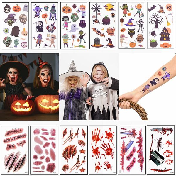 halloween zombie waterproof bloody stitched scars tattoo sticker cartoon pattern convenience stickers for party sashes
halloween zombie waterproof bloody stitched scars tattoo sticker cartoon pattern convenience stickers for party sashes