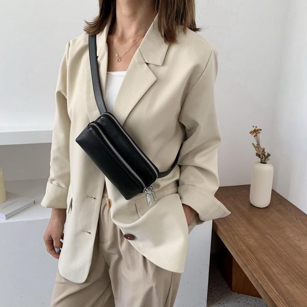evening bags 2021 net red simple personalized small waist bag fashion leisure diagonal backpack solid color chest
evening bags 2021 net red simple personalized small waist bag fashion leisure diagonal backpack solid color chest
