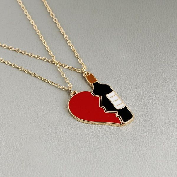 pendant necklaces a set necklace jewelry euro-american cartoon bottle love wholesale commemorative gift, Silver
pendant necklaces a set necklace jewelry euro-american cartoon bottle love wholesale commemorative gift, Silver