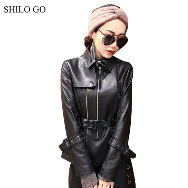 women's jackets shilo go leather jacket womens spring fashion sheepskin genuine coat lapel collar ruffles shoulder belt slim, Black;brown
women's jackets shilo go leather jacket womens spring fashion sheepskin genuine coat lapel collar ruffles shoulder belt slim, Black;brown