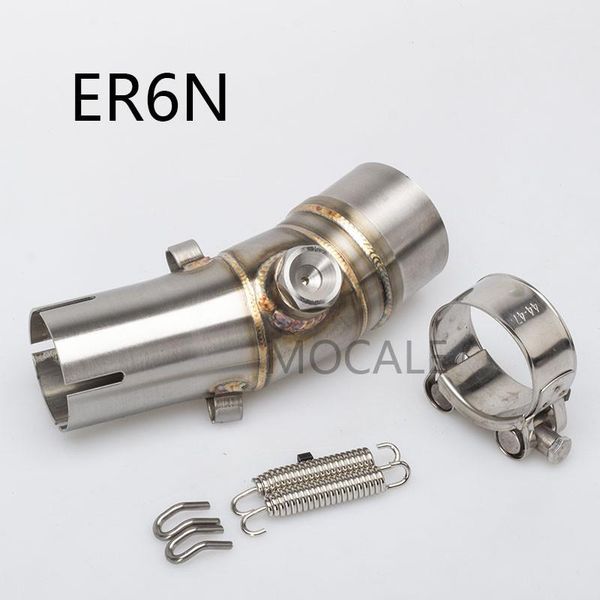 motorcycle exhaust system modified pipe muffler er6n middle connecting suitable for 51mm
motorcycle exhaust system modified pipe muffler er6n middle connecting suitable for 51mm