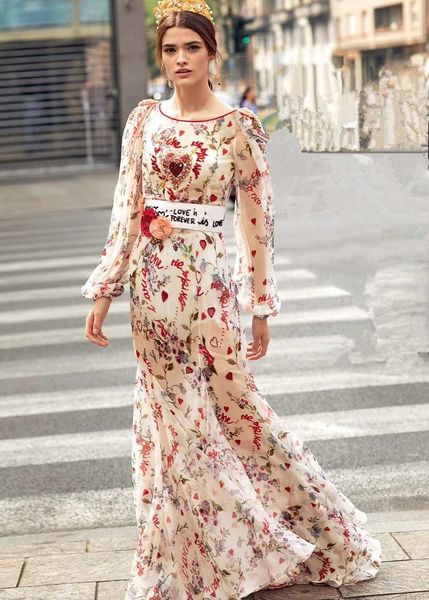 casual dresses 70% quality high silk long sleeve boho dress summer runways letter print elegant fashion women party s347, Black;gray
casual dresses 70% quality high silk long sleeve boho dress summer runways letter print elegant fashion women party s347, Black;gray