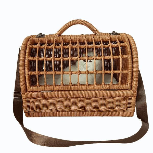 cat carriers,crates & houses indonesian rattan bag pet accessories out chest backpack portable travel suitable for cats under within 15kg ca
cat carriers,crates & houses indonesian rattan bag pet accessories out chest backpack portable travel suitable for cats under within 15kg ca