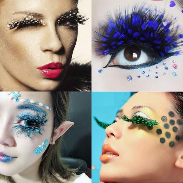 false eyelashes 8styles color peacock spotted feather for art stage drama performance exaggerated beauty tool
false eyelashes 8styles color peacock spotted feather for art stage drama performance exaggerated beauty tool