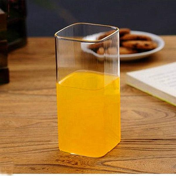 300ml simple transparent glass square high temperature tea cup milk breakfast restaurant water juice wine glasses
300ml simple transparent glass square high temperature tea cup milk breakfast restaurant water juice wine glasses