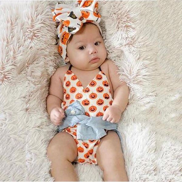 rompers 2021 summer 0-24m infant baby girl boy halloween playsuit sleeveless pumpkin striped halter backless jumpsuit romper, Blue
rompers 2021 summer 0-24m infant baby girl boy halloween playsuit sleeveless pumpkin striped halter backless jumpsuit romper, Blue
