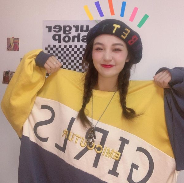 women's hoodies & sweatshirts scale autumn korean style color matching, Black
women's hoodies & sweatshirts scale autumn korean style color matching, Black