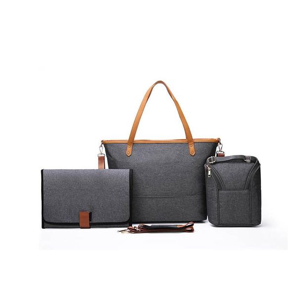 diaper bags 4-piece set mummy baby bag mother tote backpack large capacity maternity nappy stroller travel nursing bolsa