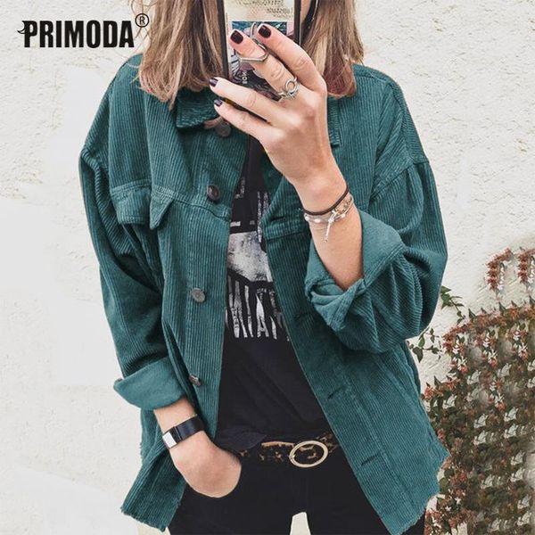 women's jackets 2021 autumn singled breasted casual women turn-down collar corduroy black street vintage outwear 3xl coats pr2900g, Black;brown
women's jackets 2021 autumn singled breasted casual women turn-down collar corduroy black street vintage outwear 3xl coats pr2900g, Black;brown