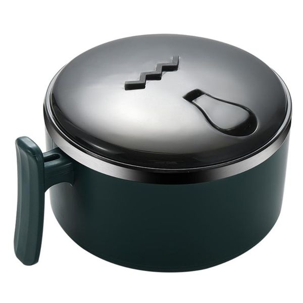 bowls 1pc instant noodle bowl with handle and lid stainless steel soup container
bowls 1pc instant noodle bowl with handle and lid stainless steel soup container
