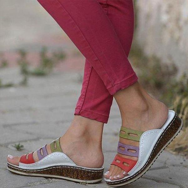 summer women wedge slippers open toe ladies sewing flip flops fashion sandals female cork hollow out slides shoes plus size, Black
summer women wedge slippers open toe ladies sewing flip flops fashion sandals female cork hollow out slides shoes plus size, Black
