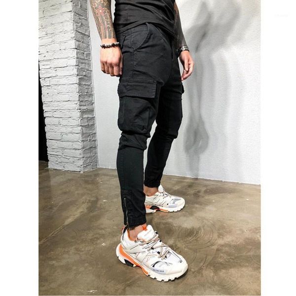 men autumn summer sports running pants pockets training elastic waist jogging casual trousers sweatpants solid men's, Black
men autumn summer sports running pants pockets training elastic waist jogging casual trousers sweatpants solid men's, Black