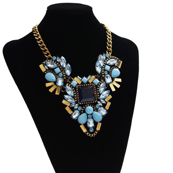 chokers f&u heavy metal chain fashion colorful glass animal shape pendant collar choker necklaces mixed style fine for women, Golden;silver
chokers f&u heavy metal chain fashion colorful glass animal shape pendant collar choker necklaces mixed style fine for women, Golden;silver