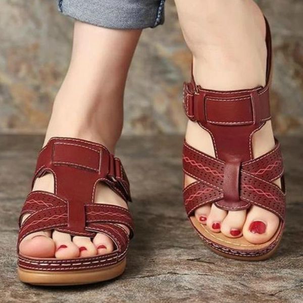 slippers women summer hollow wedges slides platform peep toe adjustable casual outdoor female ladies shoes zapatos de mujer, Black
slippers women summer hollow wedges slides platform peep toe adjustable casual outdoor female ladies shoes zapatos de mujer, Black