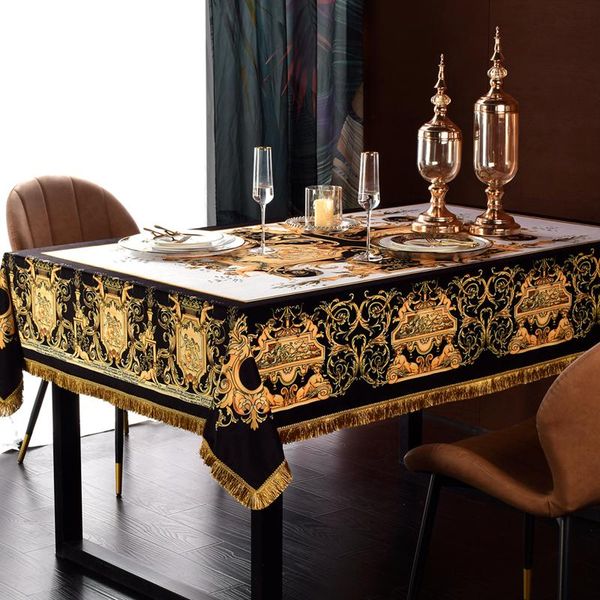 table cloth luxury european royal vintage rectangular round tassel tablecloth decorative for dining wedding party decor home el #/
table cloth luxury european royal vintage rectangular round tassel tablecloth decorative for dining wedding party decor home el #/