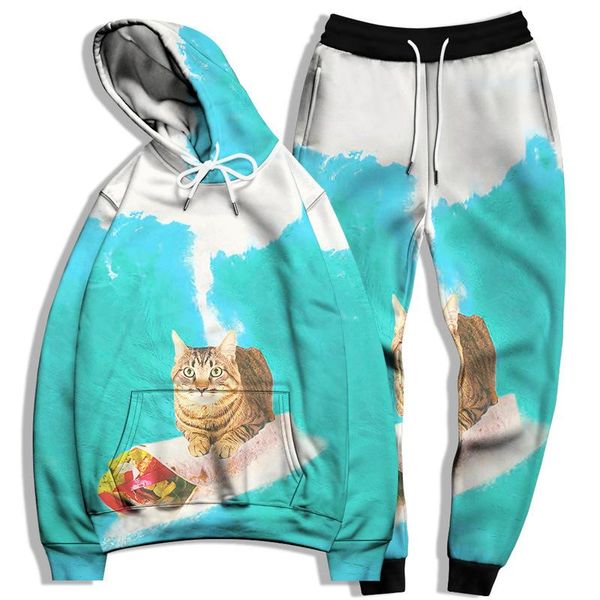 men's tracksuits set long-sleeve hoodie cat colour men loose casual trousers pocket drawstring hip-hop wear sportswear big size sweat, Gray
men's tracksuits set long-sleeve hoodie cat colour men loose casual trousers pocket drawstring hip-hop wear sportswear big size sweat, Gray