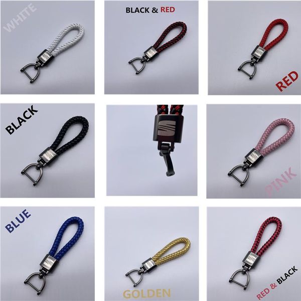 keychains leather zinc alloy car key rings keychain for seat tarraco ateca leon arona altea ibiza cupra accessories, Silver
keychains leather zinc alloy car key rings keychain for seat tarraco ateca leon arona altea ibiza cupra accessories, Silver