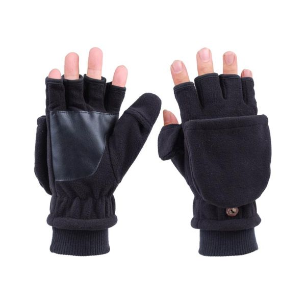 cycling gloves cover half-finger stick tape thicken warm windproof outdoor miwith button - men (black)
cycling gloves cover half-finger stick tape thicken warm windproof outdoor miwith button - men (black)