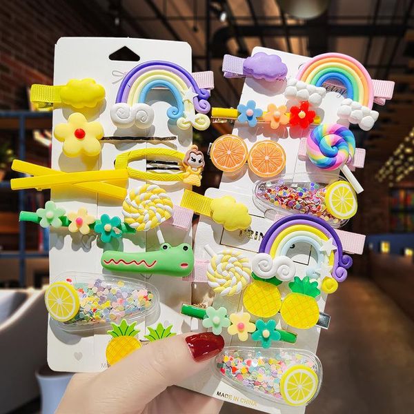 hair accessories children's clip hairpin korean princess cute flower headdress girl's side bang, Slivery;white
hair accessories children's clip hairpin korean princess cute flower headdress girl's side bang, Slivery;white