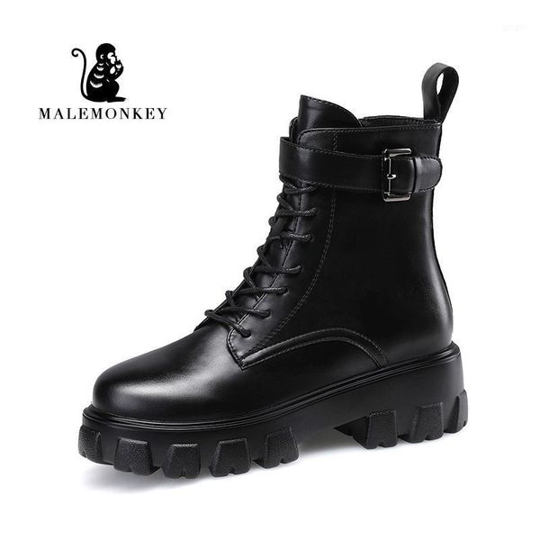 women ankle boots winter fashion leather comfort thick bottom round toe autumn female botas mujer 0433001, Black
women ankle boots winter fashion leather comfort thick bottom round toe autumn female botas mujer 0433001, Black