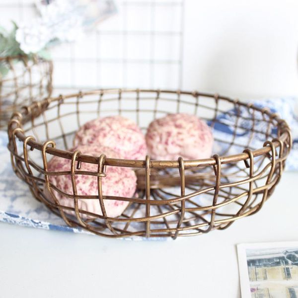 kitchen storage & organization nordic style iron fruit basket retro snacks candy serving tray decorative bowl table dining decoration tool
kitchen storage & organization nordic style iron fruit basket retro snacks candy serving tray decorative bowl table dining decoration tool