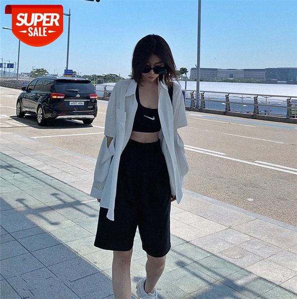 hollow korean style sunscreen scheming design blouse + high-waisted slim straight wide-legged two-piece trousers #135q, Black
hollow korean style sunscreen scheming design blouse + high-waisted slim straight wide-legged two-piece trousers #135q, Black