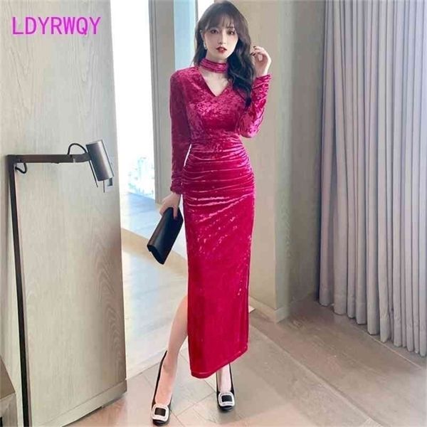 spring women's velvet dress slimmed down office lady sheath zippers knee-length regular 210416, Black;gray
spring women's velvet dress slimmed down office lady sheath zippers knee-length regular 210416, Black;gray