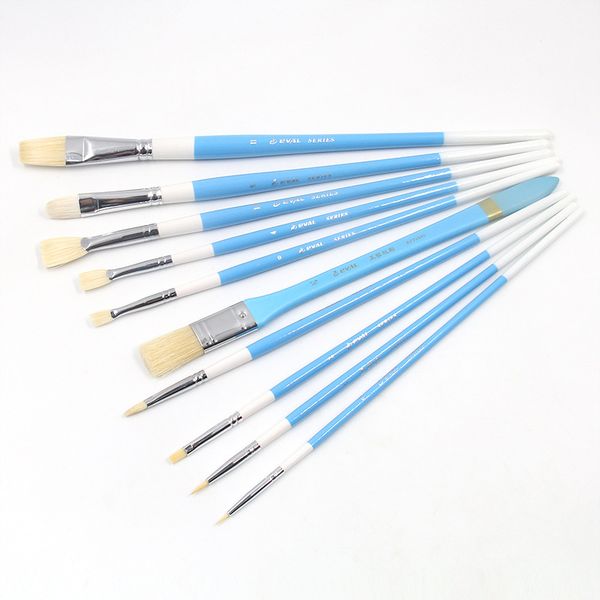 student oil painting gouache brush pig bristles set multi-functional brush 10 pcs new styles watercolor travel set art supplies
student oil painting gouache brush pig bristles set multi-functional brush 10 pcs new styles watercolor travel set art supplies