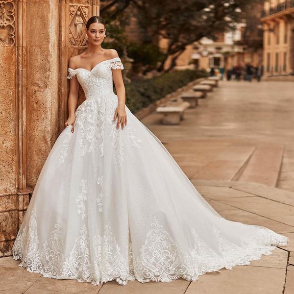 other wedding dresses glamorous appliques beading a-line dress 2021 romantic sweetheart neck lace up princess bridal gown vestido de noiva, White
other wedding dresses glamorous appliques beading a-line dress 2021 romantic sweetheart neck lace up princess bridal gown vestido de noiva, White