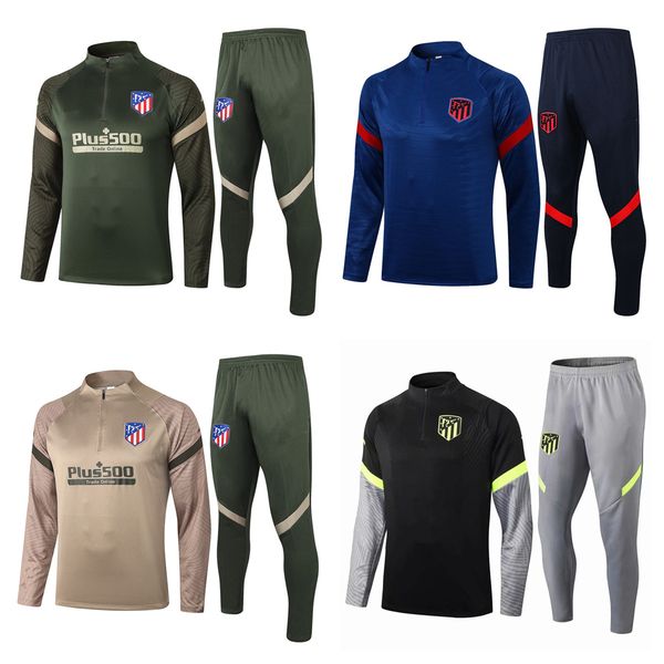 2021-2022 atletico madrid tracksuit soccer jacket training suit 20/21 football jacket long zipper tracksuit, Black
2021-2022 atletico madrid tracksuit soccer jacket training suit 20/21 football jacket long zipper tracksuit, Black