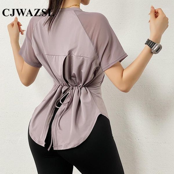 summer women's breathable yoga shirt quick-drying short-sleeved o-neck running t-shirt loose fitness sports outfit
summer women's breathable yoga shirt quick-drying short-sleeved o-neck running t-shirt loose fitness sports outfit