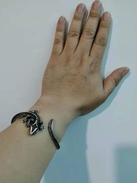 bangle adjustable lizard bracelet cabrite gecko chameleon anole jewelry size gift idea, Black
bangle adjustable lizard bracelet cabrite gecko chameleon anole jewelry size gift idea, Black