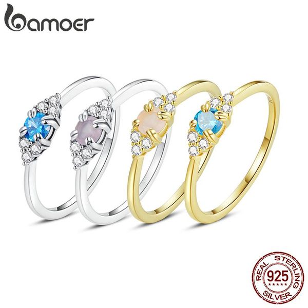 cluster rings bamoer authentic 925 sterling silver gold 4 colors crystal pink zircon finger ring for women statement fashion jewelry scr534, Golden;silver
cluster rings bamoer authentic 925 sterling silver gold 4 colors crystal pink zircon finger ring for women statement fashion jewelry scr534, Golden;silver