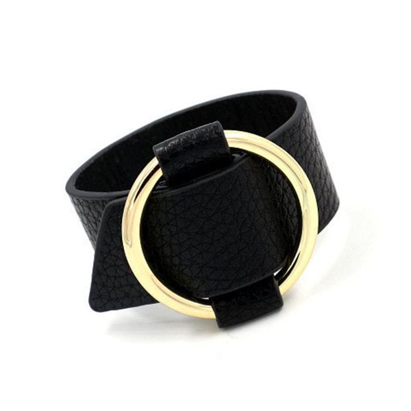 tennis women's bracelet cuff metal circle wrap pu leather bracelets bangles simple and classic wide female jewelry accessories, Golden;silver
tennis women's bracelet cuff metal circle wrap pu leather bracelets bangles simple and classic wide female jewelry accessories, Golden;silver