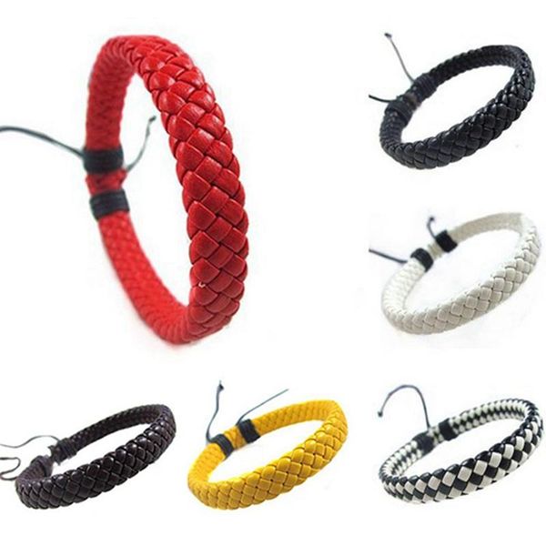 charm bracelets 1pcs fashion braided leather bracelet bangle male accessories & bangles gift, Golden;silver
charm bracelets 1pcs fashion braided leather bracelet bangle male accessories & bangles gift, Golden;silver