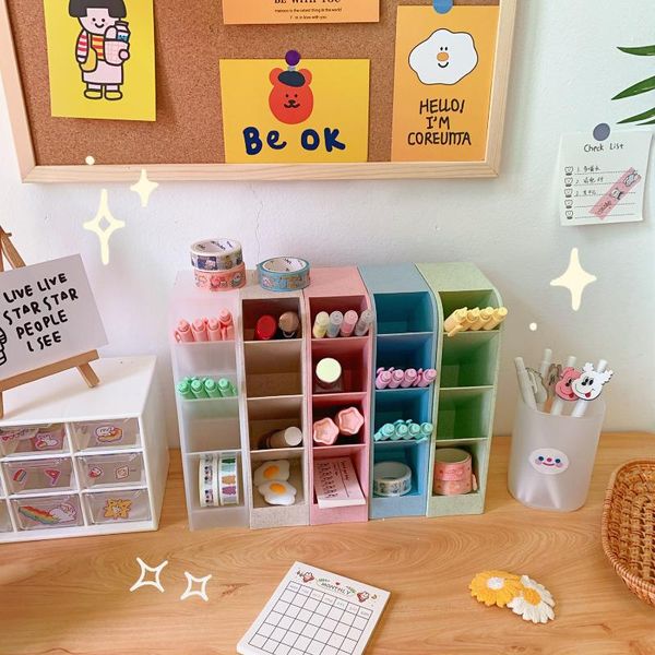 grid multi-function home office deskpen holder soild color pencil make up brush sundries storage box organizer stationery cosmetic bags
grid multi-function home office deskpen holder soild color pencil make up brush sundries storage box organizer stationery cosmetic bags