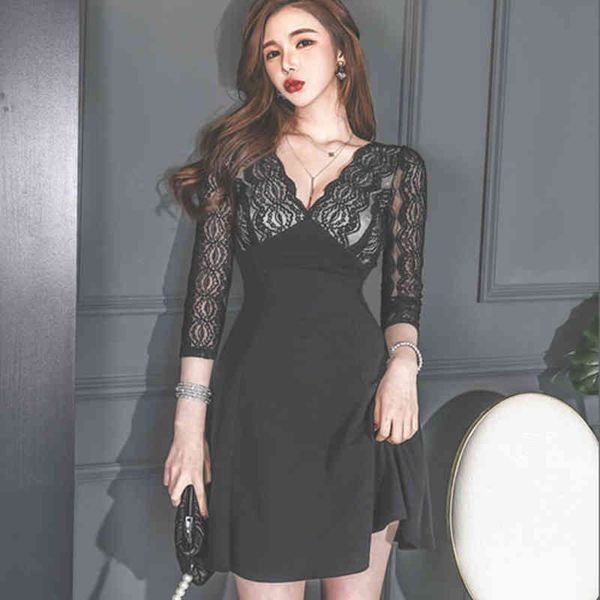 dresses spring autumn a-line women elegant slim lace patchwork es ol evening party special occasion vestidos, Black;gray
dresses spring autumn a-line women elegant slim lace patchwork es ol evening party special occasion vestidos, Black;gray