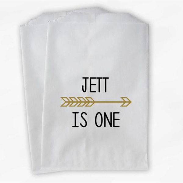 gift wrap custom first birthday arrow personalized candy buffet bags - kids favor in black and gold paper treat
gift wrap custom first birthday arrow personalized candy buffet bags - kids favor in black and gold paper treat