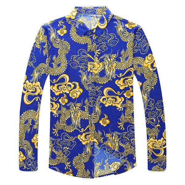 men's long sleeve floral shirt fashion thin mercerized cotton casual non-iron printed slim shirt autumn men's clothing 210531, White;black
men's long sleeve floral shirt fashion thin mercerized cotton casual non-iron printed slim shirt autumn men's clothing 210531, White;black