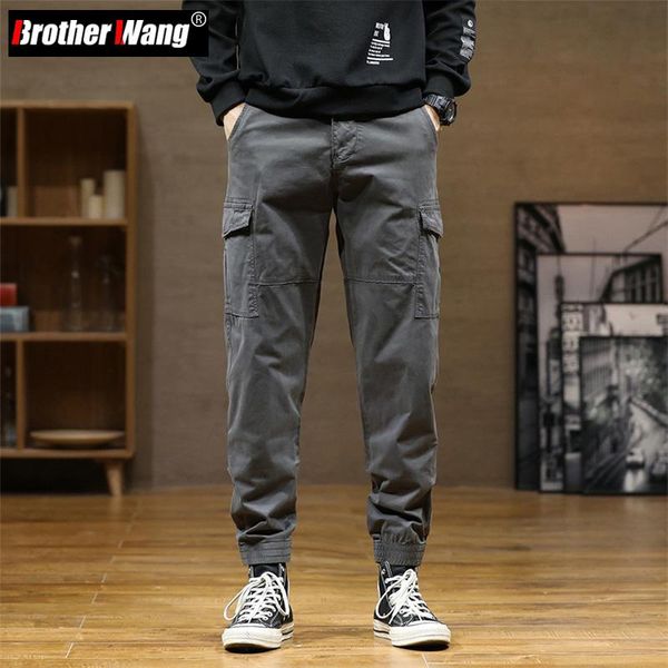 men's pants brother wang 4 colors loose overalls 97.5% cotton fashion multi-pocket casual male brand autumn, Black
men's pants brother wang 4 colors loose overalls 97.5% cotton fashion multi-pocket casual male brand autumn, Black